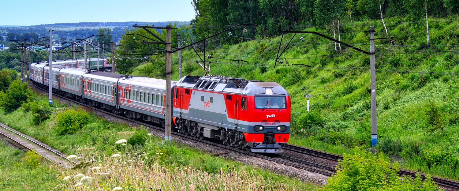 Regular Russian Train